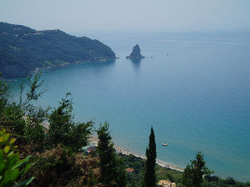 View over Agios Gordios